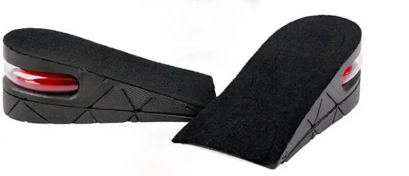 Palmilha de aumento de altura de 2,3-5 cm, almofada de elevação de altura, corte ajustável, inserção de calcanhar de sapato mais alto, mulheres, homens, unissex, almofadas de pés de qualidade