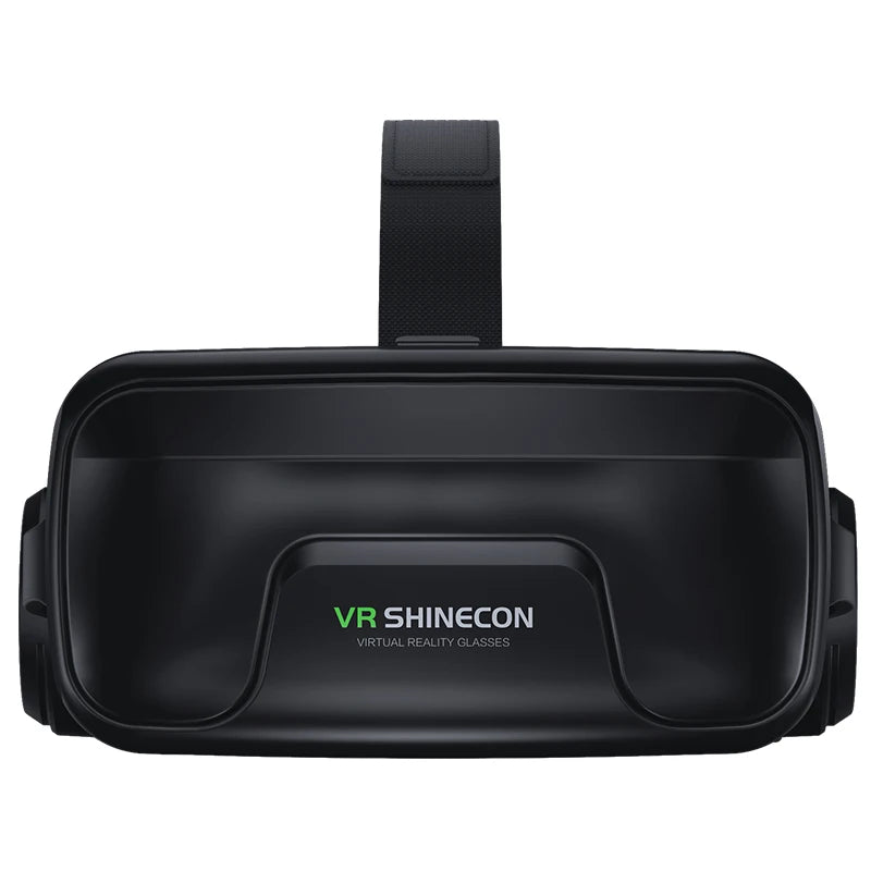 VR Shinecon 10.0 Capacete Óculos 3D Realidade Virtual Casque Para Smartphone Óculos de Proteção para Smartphones Fone de Ouvido Viar Videogame Binóculos