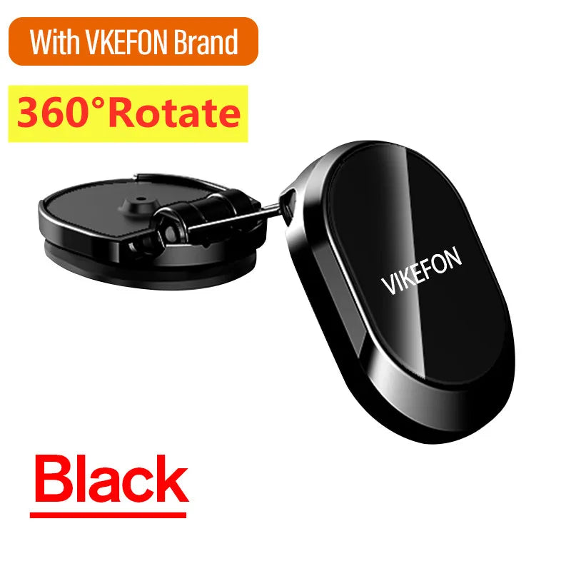 Suporte magnético para telefone de carro 1080 Suporte para smartphone GPS Suporte dobrável para telefone no carro para iPhone 14 13 12 11 Samsung Xiaomi