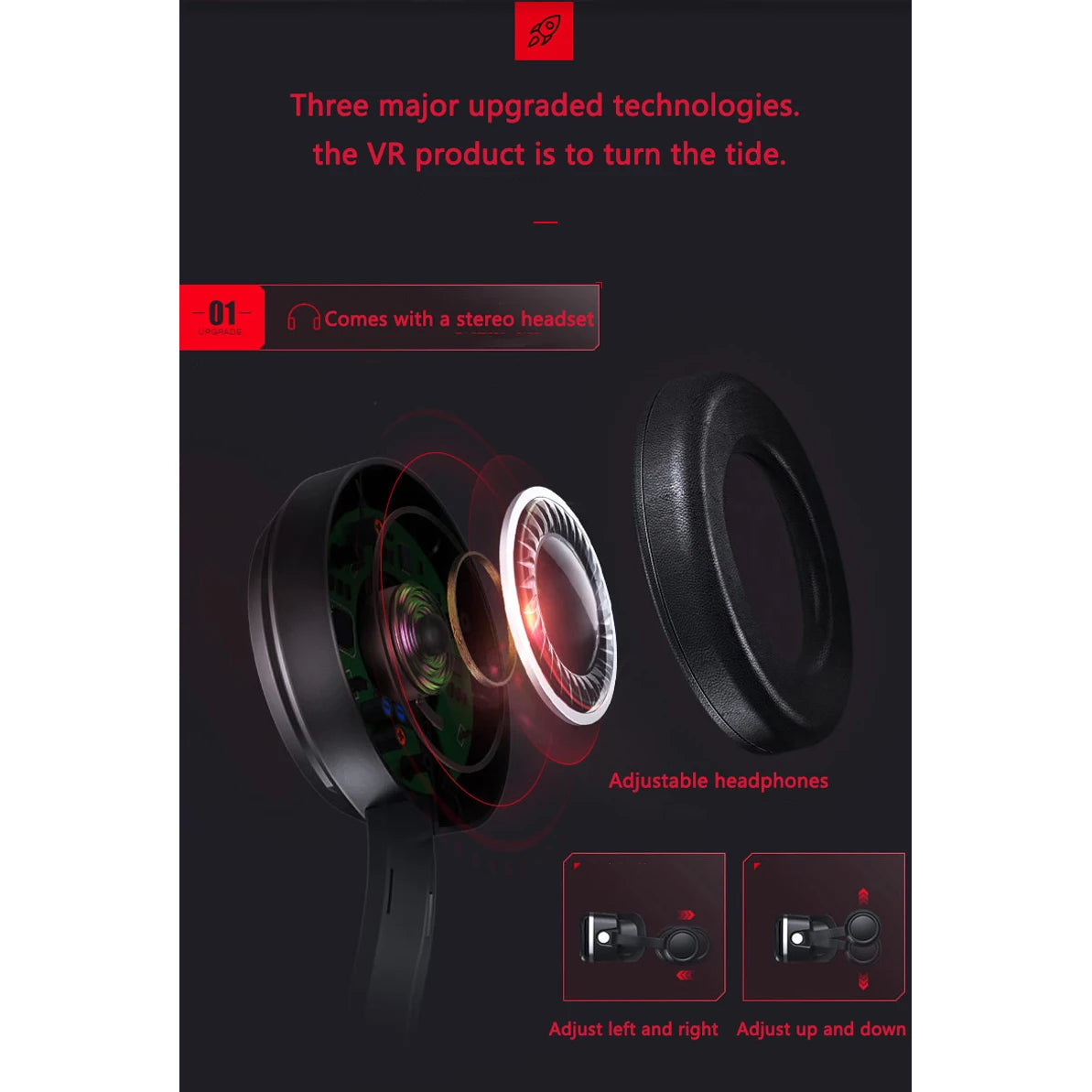 VR Shinecon 10.0 Capacete Óculos 3D Realidade Virtual Casque Para Smartphone Óculos de Proteção para Smartphones Fone de Ouvido Viar Videogame Binóculos