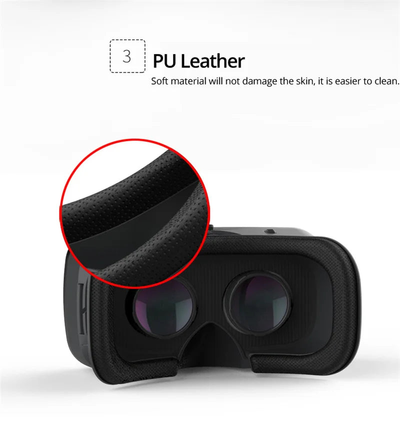 VR Shinecon 10.0 Capacete Óculos 3D Realidade Virtual Casque Para Smartphone Óculos de Proteção para Smartphones Fone de Ouvido Viar Videogame Binóculos