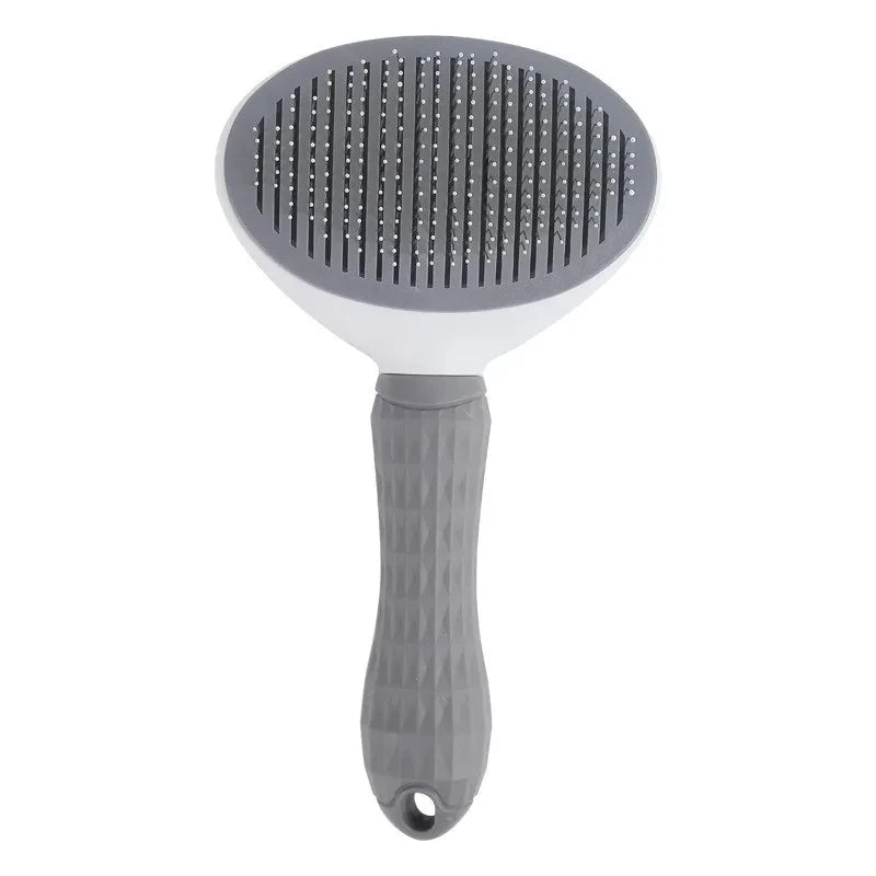 Escova para cães e gatos, pente autolimpante, removedor de pelos de animais de estimação, ferramentas de higiene para cães e gatos, pente para desembaraçar animais de estimação, acessórios para cães